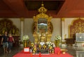 Temple Wat Khunaram with Mummy of a Buddhist monk Luang Pho Daeng on Koh Samui in Thailand