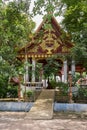 Temple Wat Khunaram with Mummy of a Buddhist monk Luang Pho Daeng on Koh Samui in Thailand