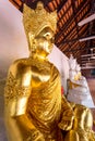 Temple Wat Phra That Haripunchai in Lamphun Royalty Free Stock Photo