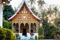 Temple Wat Sensoukaram in Luang Prabang, Laos.