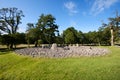 Temple Wood Stone Circle, Kilmartin Glen, Scotland Royalty Free Stock Photo