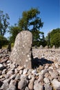 Temple Wood Stone Circle, Kilmartin Glen, Scotland Royalty Free Stock Photo