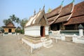 Temple Xieng Thong Royalty Free Stock Photo