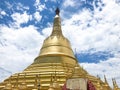 Temple in Yangon, Shwedagon Pagoda. Yangon, Myanmar Burma Royalty Free Stock Photo