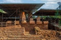 Ruins of the Grat Beal Gebri temple of Yeha, Ethiopia, Africa