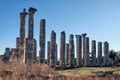 Temple of Zeus, in Uzuncaburc Olba , Mersin - Turkey Royalty Free Stock Photo