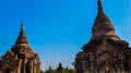 Temples and ancientbuilding in Myanmar Royalty Free Stock Photo