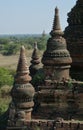Temples in Bagan Myanmar (Burma) Royalty Free Stock Photo