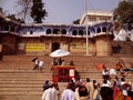 Temples city Varanasi, India Royalty Free Stock Photo