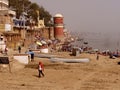 Temples city Varanasi, India Royalty Free Stock Photo