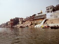 Temples city Varanasi, India Royalty Free Stock Photo