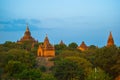 Bagan skyline at Dawn