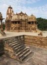 Temples at Khajuraho, India Royalty Free Stock Photo
