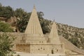 Temples of Lalish, Iraq Royalty Free Stock Photo