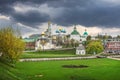 Temples of the sunless Lavra Royalty Free Stock Photo