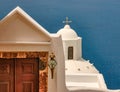 600 Temples on Santorini Royalty Free Stock Photo