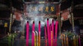 Temples in Southwest China, Buddhist temples, incense burners