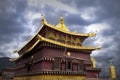 Temples in Tibet Royalty Free Stock Photo