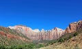 Temples and Towers of the Virgin, Zion National Park Royalty Free Stock Photo