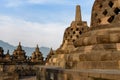 Templo de Borobudur durante el dÃÂ­a, Yogyakarta, Java, Indonesia.