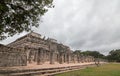 Templo de los Guerreros Temple of the Warriors at Chichen Itz Mayan Ruins on Mexico's Yucatan Peninsula Royalty Free Stock Photo