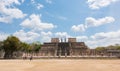 Templo de los Guerreros, Temple of the Warriors at Chichen Itza, Mexico Royalty Free Stock Photo