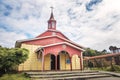 Templo Parroquial San Pio X Church - Ancud, Chiloe Island, Chile Royalty Free Stock Photo