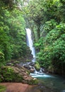 Templo waterfall, Costa Rica Royalty Free Stock Photo