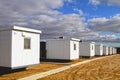 Temporary housing Royalty Free Stock Photo