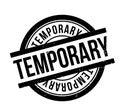 Temporary rubber stamp Royalty Free Stock Photo