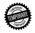 Temporary rubber stamp Royalty Free Stock Photo