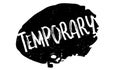 Temporary rubber stamp Royalty Free Stock Photo