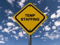 Temporary staffing Royalty Free Stock Photo