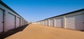 Temporary storage facility Royalty Free Stock Photo