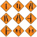 Temporary Warning Road Signs In Ireland