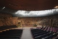 Temppeliaukio Church - Rock Church, Helsinki, Finland Royalty Free Stock Photo