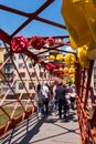 Temps de flors, event flower Festival in Girona, Catalonia, Spain