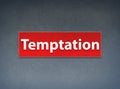 Temptation Red Banner Abstract Background