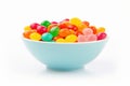 Tempting Bowl colorful candies. Generate Ai