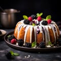 Tempting Freshly baked Bundt Cake 1