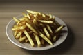 Tempting photo of golden french fries