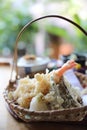 Tempura Fried shrimp Japanese food