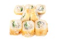 Tempura sushi Royalty Free Stock Photo