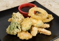 Tempura Vegetables Royalty Free Stock Photo