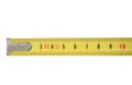 Ten centimeters of measuring tape