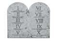 The Ten Commandments, 3D rendering