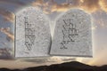 The ten Commandments Royalty Free Stock Photo