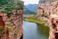 Ten gorge ditch ditch village China no day gorge in Hebei province Xingtai City Wall Road