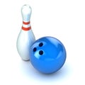 Ten Pin Bowling Illustration