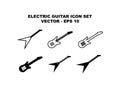 Simple Guitar Icon Collection